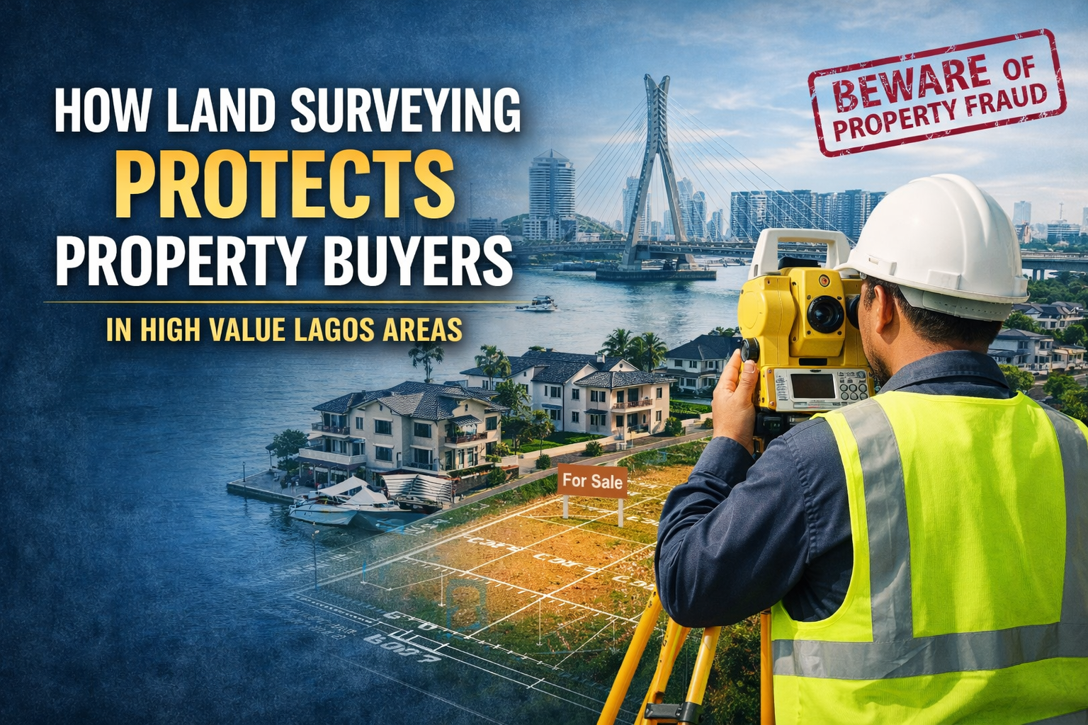 How Land Surveying Protects Property Buyers in High Value Lagos Areas