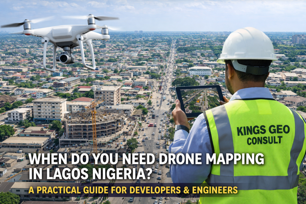 When Do You Need Drone Mapping in Lagos Nigeria